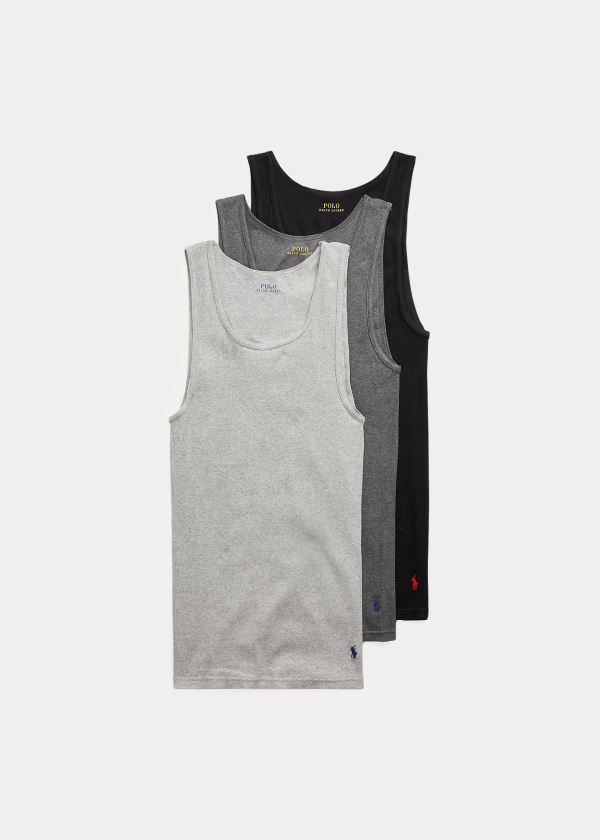 Men's Polo Ralph Lauren Classic 3-Pack Tank Tops | 904367HPE